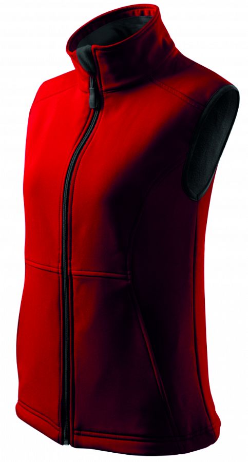 Dámská vesta softshell VISION 516 červená